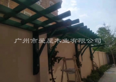 芬兰木ACQ防腐木（花架效果图）