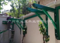 芬兰木ACQ防腐木（花架效果图）