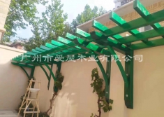 芬兰木ACQ防腐木（花架效果图）