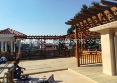 芬兰木ACQ防腐木（花架效果图）