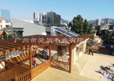 芬兰木ACQ防腐木（花架效果图）