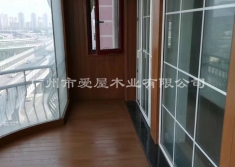 芬兰木ACQ防腐木（阳台效果图）
